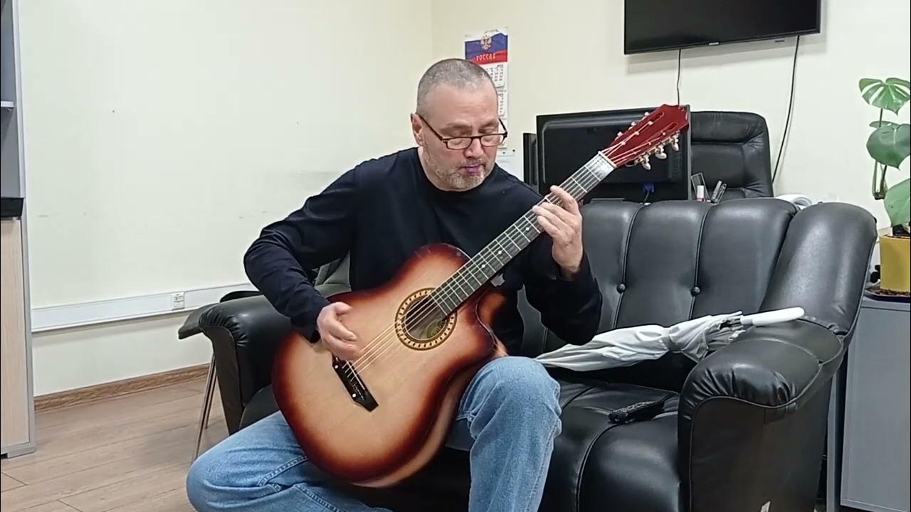 Проба звучания новой гитары ижевского завода Т.И.М. модели 62С-ВК ...