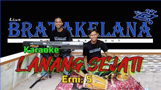 LANANG SEJATI Karaoke KENDANG RAMPAK Version (Erni. S)