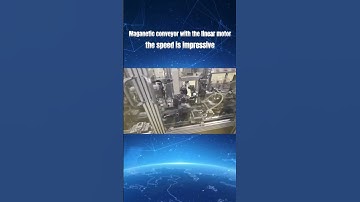 Maganetic conveyor with the linear motor delivers not just speed but also efficiency.