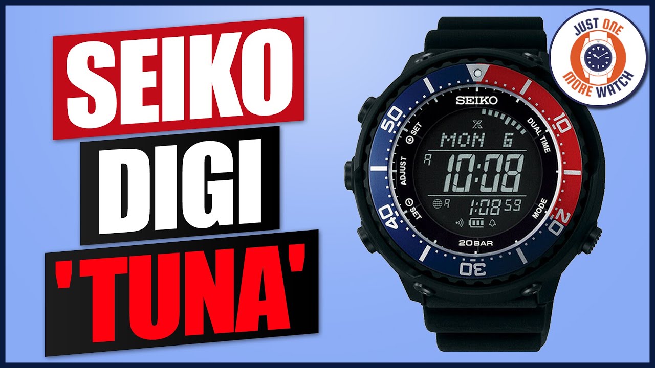 NOT A G-Shock Alternative! Seiko Digi 'Tuna' Review - YouTube