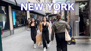 NEW YORK CITY Walking Tour [4K] - 7th Ave, Garment District, Fashion Ave