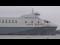 MORNING SHIP SPOTTING ON THE RIVER THAMES AT GRAVESEND AND TILBURY