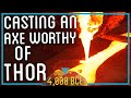 Casting an Axe Worthy of Thor Using Primitive Technology