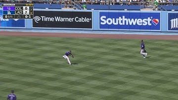 COL@LAD: Blackmon covers ground to make the grab