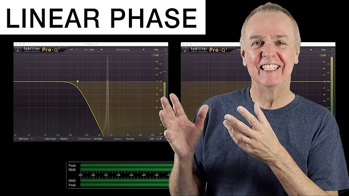 Linear phase filters and frequency response with the FabFilter Pro Q 2