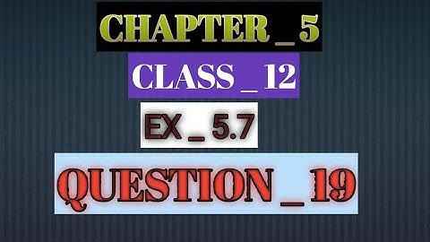 class 12 Ex 5.7 Q 10 math ! differentiability! Q10 Ex 5.7 class 12 Maths #viralvideo #mathematics