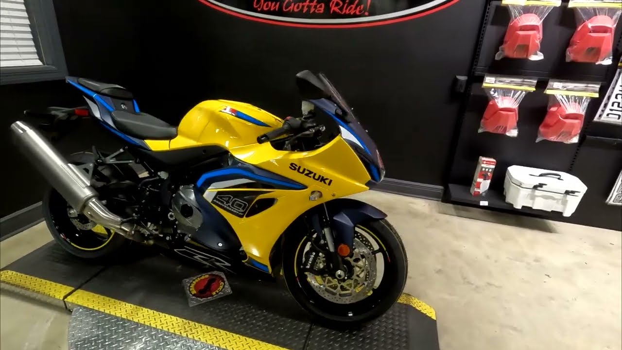 New Yellow 2027 Suzuki GSX-R1000RS 40th Anniversary Edition