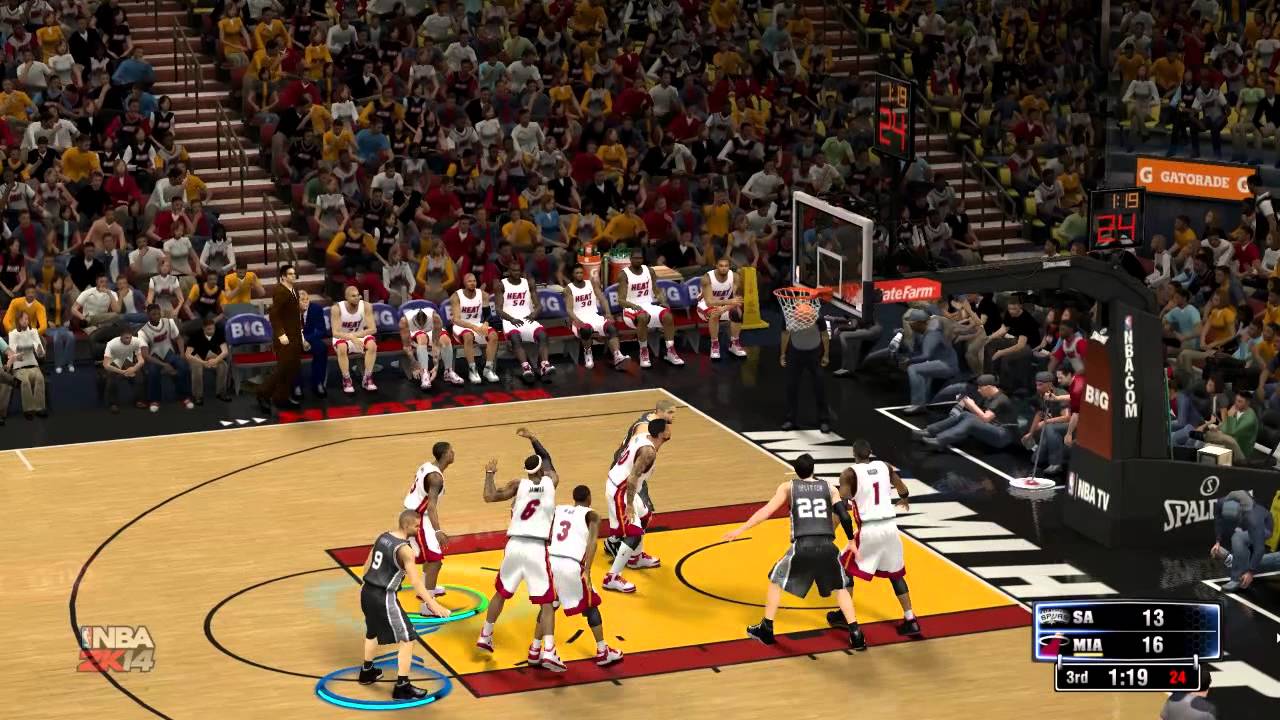 nba 2k14 game play