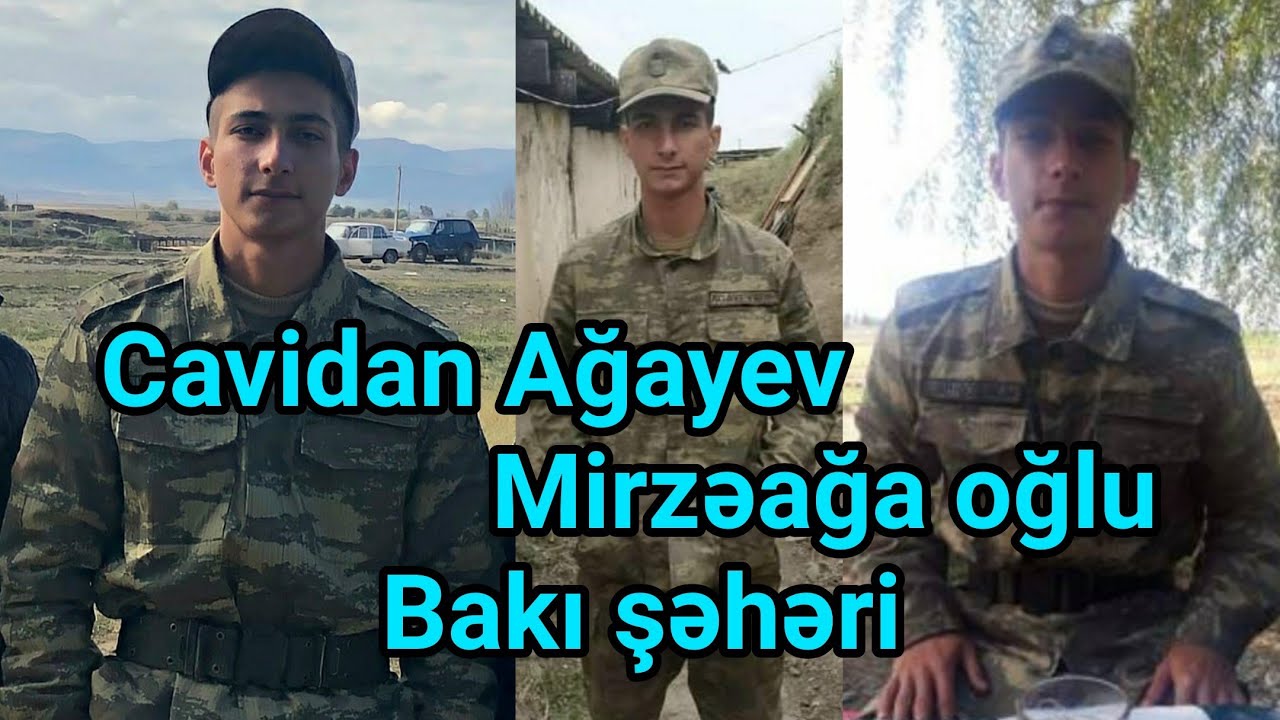 Şəhid Cavidan Ağayev Bakı şəhəri YouTube