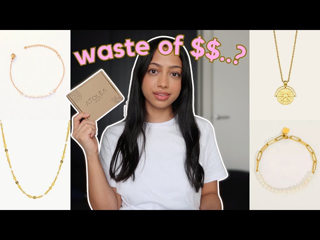 the truth about waterproof jewellery...|| Atolea jewellery unboxing -  YouTube