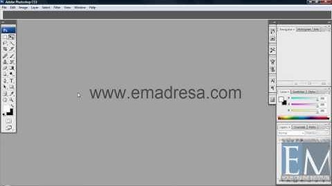 Adobe Photoshop Cs3 Interface Basic Photoshop Tutorials in URDU