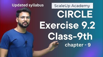 Exercise 9.2 Q1, Q2 | Circle Chapter 9 | Class 9th Maths | Ncert | Part_3