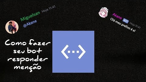 Como fazer seu bot responder menção pelo Bot designer for Discord