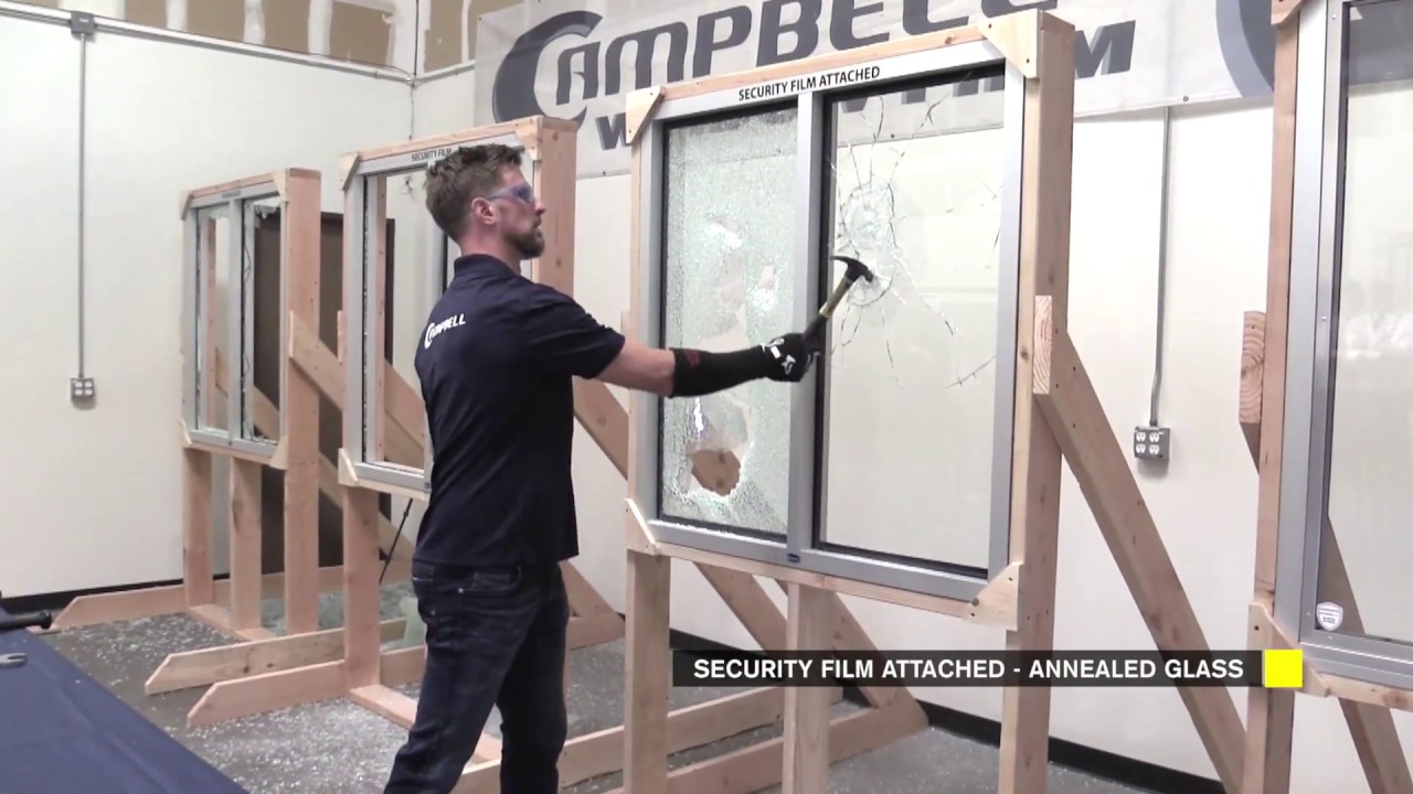 How Does Security Window Film Really Work? | Campbell Security | Riot Glass - YouTube