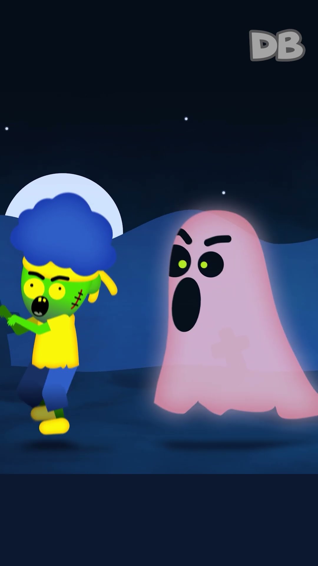 Spooky Om-Nom-nom | D Billions #shorts #db