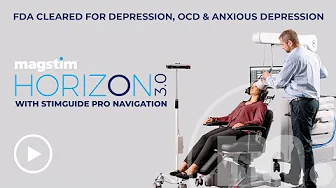 Magstim TMS Video Horizon 3.0 with SimGuide Pro. Elevate patient care and advance your practice