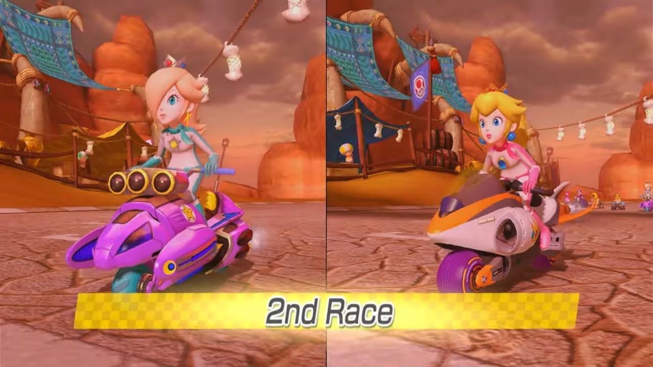Mario Kart 8 Deluxe 2 Player Rosalina Vs Peach YouTube mario-kart-8-deluxe-2-player-rosalina-vs-peach-youtube