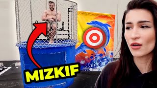 We Brought a DUNK TANK to Iron Forge Gym feat. @Mizkif