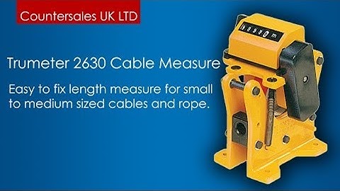 Trumeter 2630 Cable Measure Counters