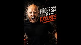 Progress over excuses. That doesn’t mean perfect. It means showing up anyway. Even when you’re tir