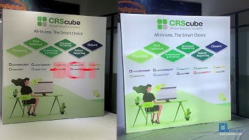 SEG Pop Up Display Light Box Comparison