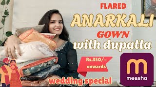 Trendy *ANARKALI SUIT* from *MEESHO* Tryon haul l honest review