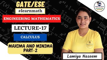 Engineering Mathematics | Lecture-17 | Calculus | Lamiya Naseem