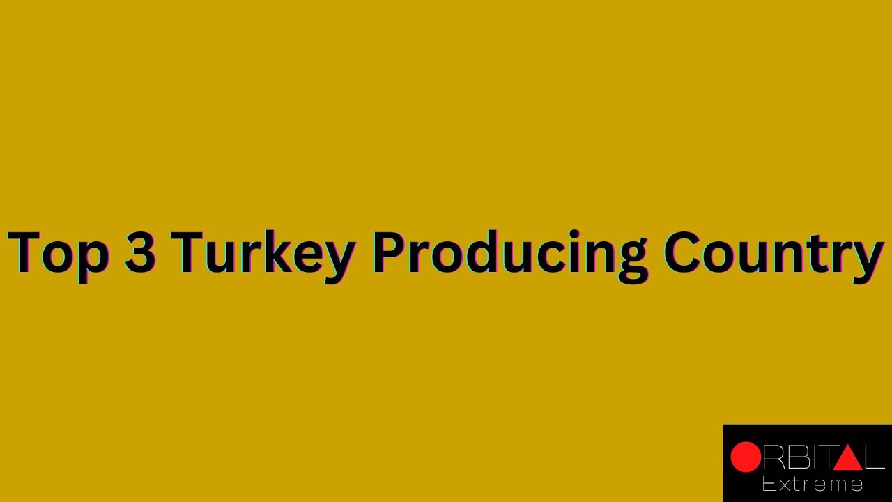 157. Top 3 Turkey Producing Country YouTube