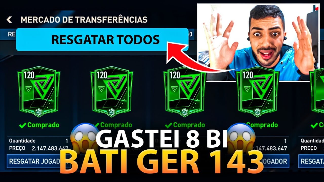 TODOS OS PRIMES! 😱 TIMAÇO DE 430 MILHÕES DE COINS 🤑  R10, GINOLA PRIME &  ZICO 🤯🔥- FC MOBILE 2024 