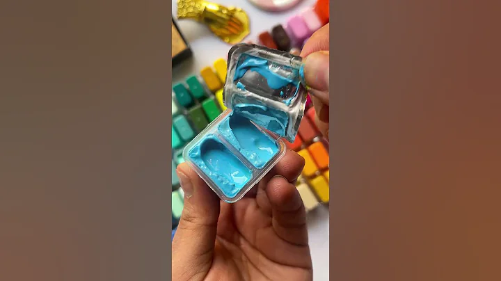 Unbox Himi Gouache With Me ✨🥹❤️ #unboxing #himimiyagouache #gouache #aesthetic #gouachepainting