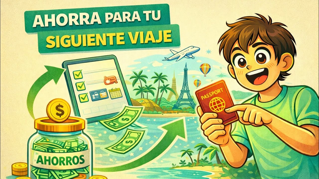 Cómo AHORRAR para VIAJAR (paso a paso) - YouTube
