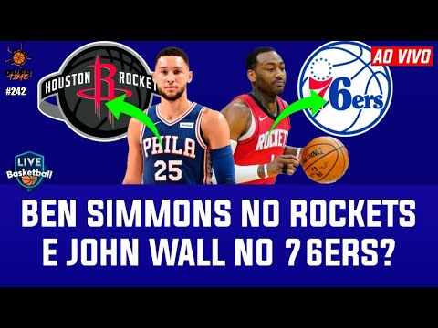 BEN SIMMONS no HOUSTON ROCKETS e JOHN WALL no PHILADELPHIA 76ERS???