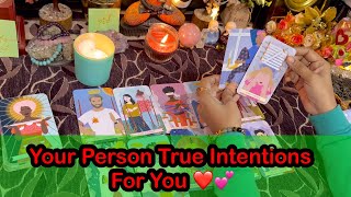 Your person true intentions for you ❤️? || twin flame || soulmate || love reading || tarot reading