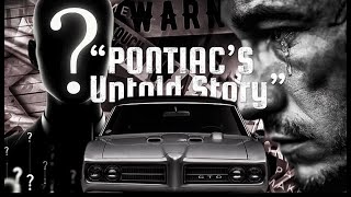 ￼ Pontiac: The American Muscle Car Brand That Was Killed From the Inside”#pontiac documentary