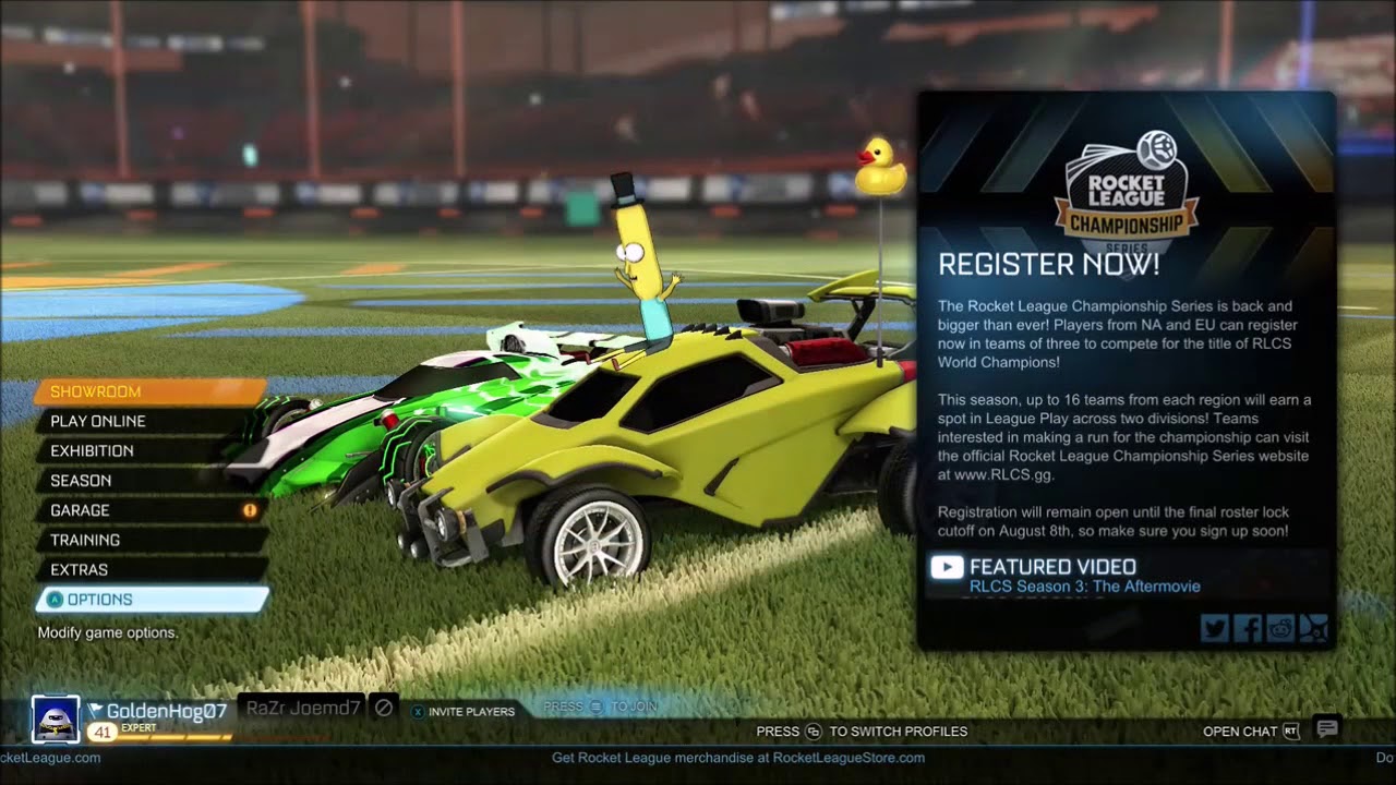 {Rocket League} - (Scamming the Scammers)