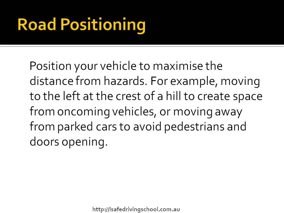 Safe Driving Lessons in Blacktown from YouTube