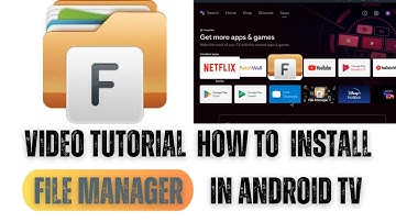 File Manager for Android TV| How to Install and Operate the File Manager for Android TV?