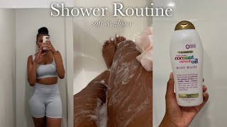 MY MORNING SHOWER ROUTINE 2022| Body Care, Feminine Hygiene, Skin Care by Deja Hill 2,517 views 1 year ago 7 minutes, 4 seconds