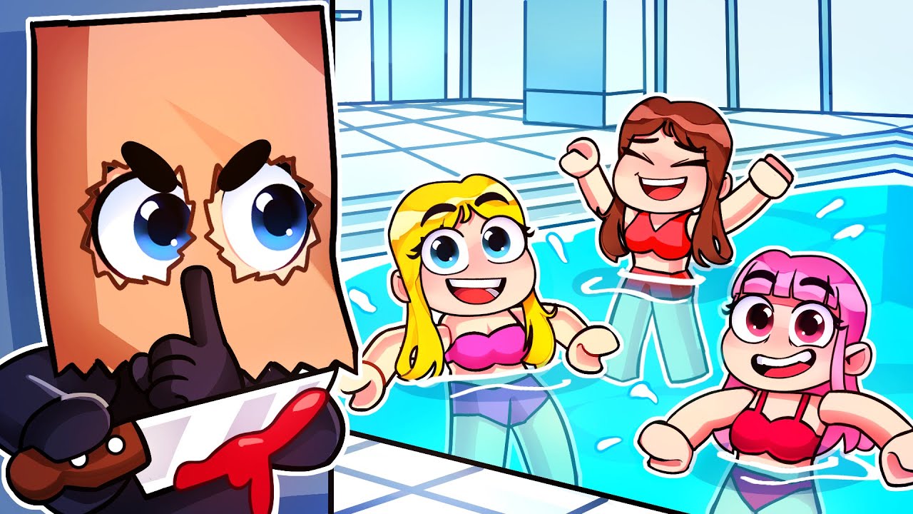 Murder Paperface avec mes FANGIRLS sur Roblox !