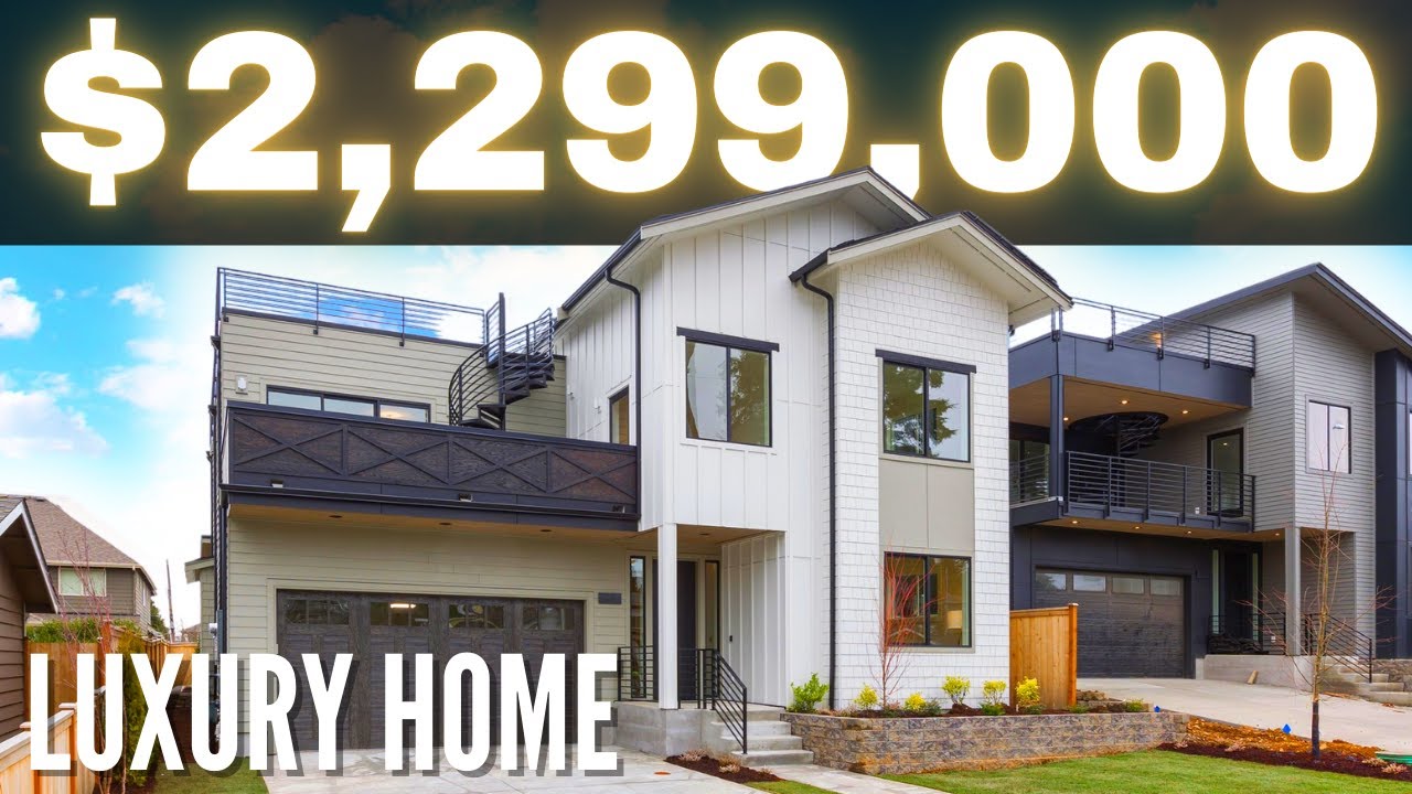 Vision House Renton NEW $2.3 Million Luxurious Home | Renton, WA - YouTube