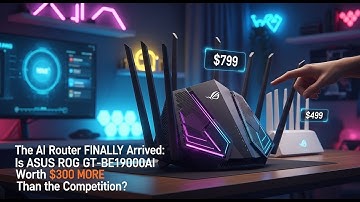 The AI Router FINALLY Arrived: Is ASUS ROG GT-BE19000AI Worth $300 MORE Than the Competition?