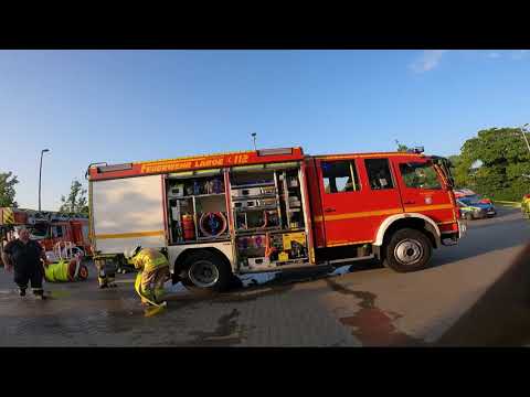 Feuerwehr Laboe - Einsatz 16.07.2021: BMA Discounter