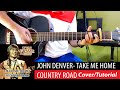 John Denver- Take Me Home, Country Roads (Cover) | Guitar Lesson |  Chords | Tutorial | How to Play