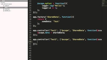 AngularJS - Согласованная работа контроллеров