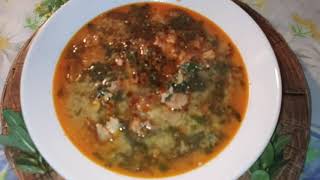 Супа от агнешки главички/Lamb head soup