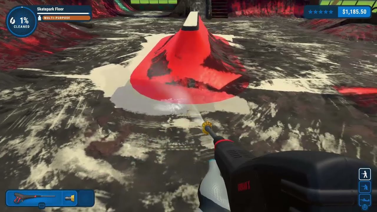 Powerwash Simulator - Let's Play!!! # 11 - Clean the Skatepark [CAMPAIGN MODE]