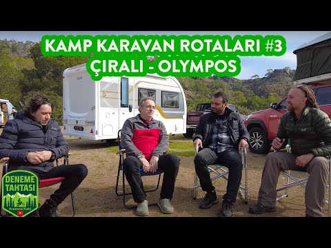 Kamp Karavan Rotaları #3 | Çıralı Yanartaş | Swan Karavan