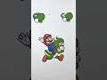 The Super Mario Galaxy Creative Paper Craft Puzzle Game #mario #luigi #game