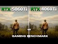 RTX 5060Ti vs RTX 4060Ti Gaming Benchmark Test | Tested in 10 Games | Which one is better? |