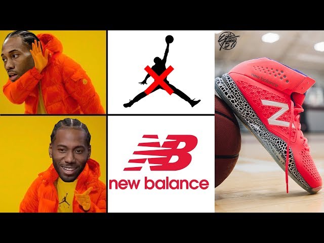 Kawhi Leonard [OFFICIALLY] with the New Balance drip : r/nba